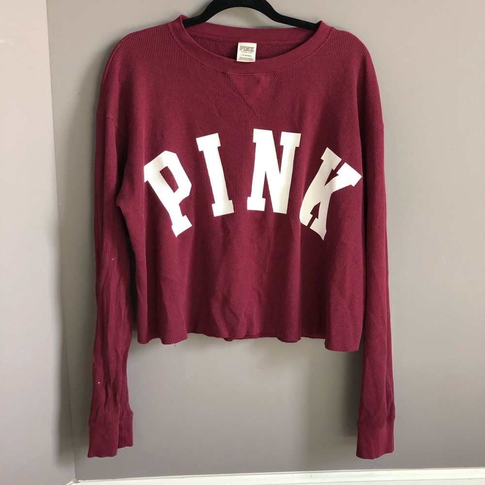 PINK thermal sweater